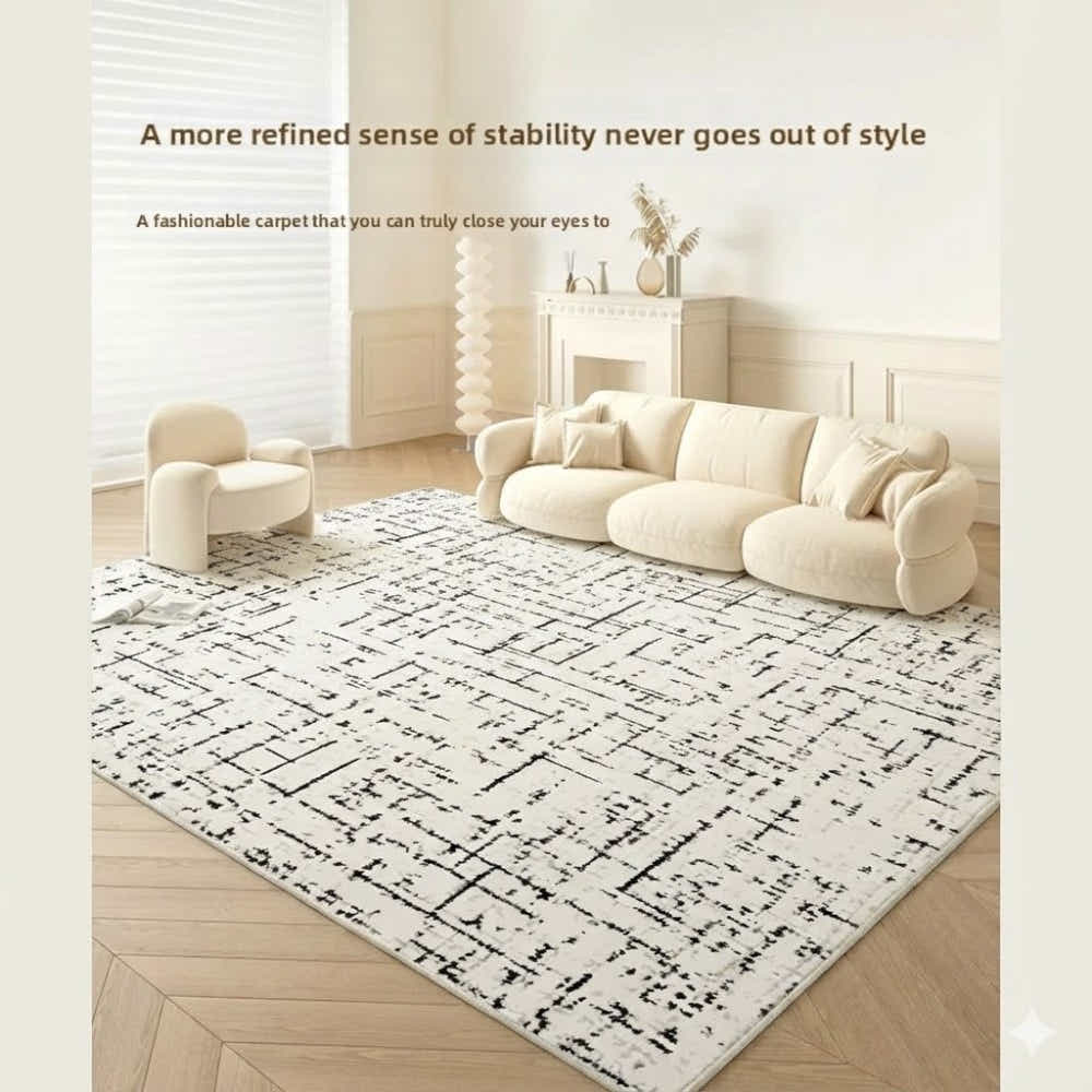 DS BS Area Rug 200x300cm Modern Minimalist Living Room Carpet - Modern Frost