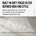 DS BS Area Rug 160x250cm Modern Minimalist Living Room Carpet - Modern Frost