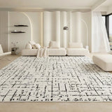 DS BS Area Rug 160x250cm Modern Minimalist Living Room Carpet - Modern Frost