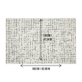 DS BS Area Rug 120x160cm Modern Minimalist Living Room Carpet - Modern Frost