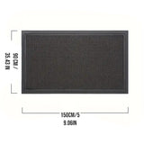DS BS Heavy Duty Non Slip TPE Rubber Outdoor Floor Mats 90×150cm