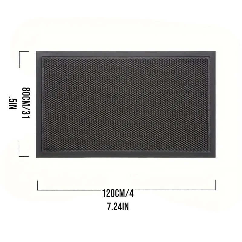 DS BS Heavy Duty Non Slip TPE Rubber Outdoor Floor Mats 80×120cm