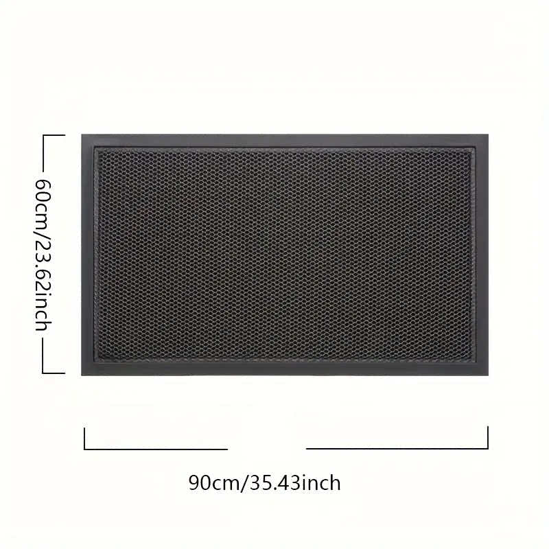 DS BS Heavy Duty Non Slip TPE Rubber Outdoor Floor Mats 60×90cm