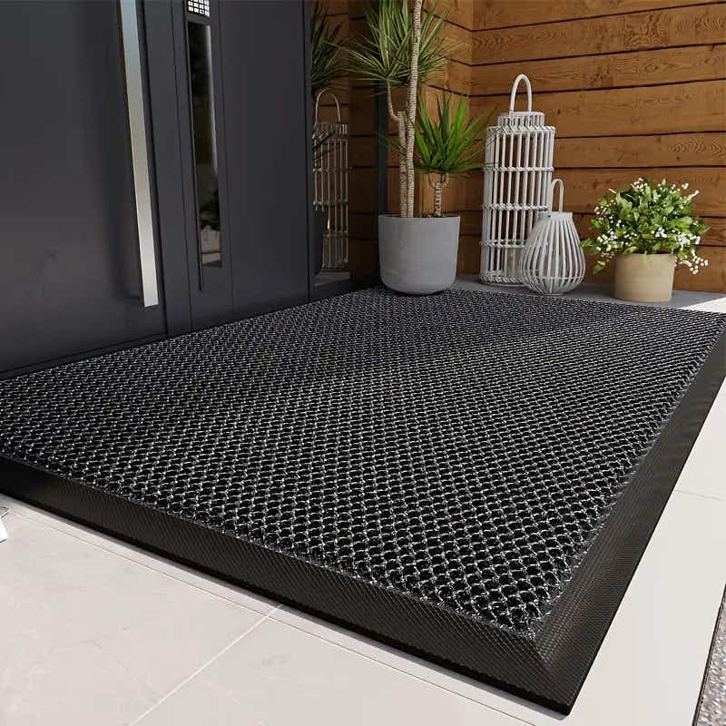 DS BS Heavy Duty Non Slip TPE Rubber Outdoor Floor Mats 60×90cm