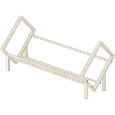 DS BS Metal Storage Rack Desktop Organizer - White