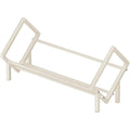 DS BS Metal Storage Rack Desktop Organizer - White
