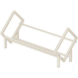 DS BS Metal Storage Rack Desktop Organizer - White