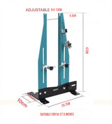 DS BS Bicycle Wheel Truing Stand High Carbon Steel Maintenance Rack