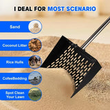 DS BS Metal Garden Spade Shovel Carbon Steel Head for Backyard Digging