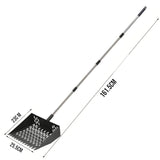DS BS Metal Garden Spade Shovel Carbon Steel Head for Backyard Digging