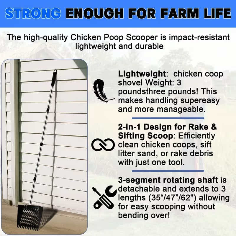 DS BS Metal Garden Spade Shovel Carbon Steel Head for Backyard Digging