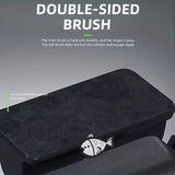 DS BS Magnetic Fish Tank Brush with Double Sided Scraper Size - L