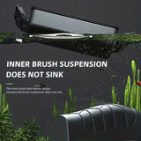 DS BS Magnetic Fish Tank Brush with Double Sided Scraper Size - M
