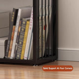 DS BS Geometric Stacking Bookshelf 183cm Tall Modern Carbon Steel Storage Rack