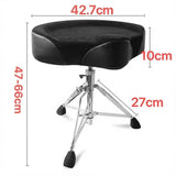 DS BS Drum Stool Saddle Throne Double Braced Tripod Base