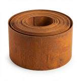 DS BS Garden Edging Flexible Rusty Metal Landscape Border - 5m