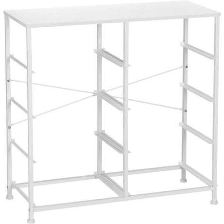 DS BS 8 Drawers Steel Frame Fabric Storage Chest- Gray