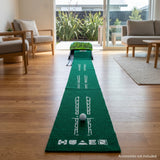 DS BS Single-Hole Golf Putting Mat | Green, 3D arrow
