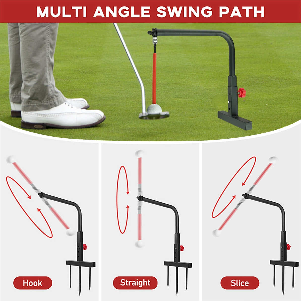 DS BS Golf Swing Trainer | Yellow+Black