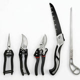 DS BS 5-Piece Gardening Tool Set | Black + Steel Color