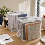 DS BS 2-Pack Clear Storage Bags | Cream White, Large