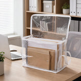 DS BS 2-Pack Clear Storage Bags | Cream White, Large