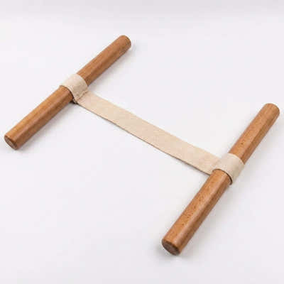 DS BS Professional Natural Wood Fitness Stretching Band