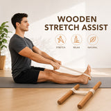 DS BS Professional Natural Wood Fitness Stretching Band