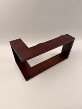 DS BS Corner Floating Shelves | Walnut color
