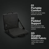 DS BS Outdoor Folding Cushion | Black