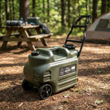 DS BS Wheeled Camping Water Jug | Green