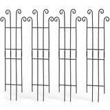 DS BS 4 Pcs Metal Garden Trellis for Climbing Plants