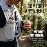 DS BS Running Hydration Vest Backpack | Light Gray