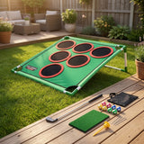 DS BS Golf Game Target Hitting Mat Play Set - Portable