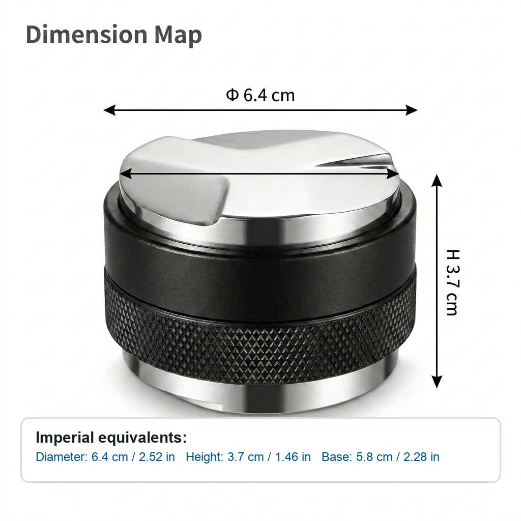 DS BS 58mm Dual-Head Coffee Distributor & Tamper
