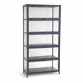 DS BS 5-Tier Tall Display Cabinet | Gray, 80cm length