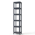 DS BS 5-Tier Tall Display Cabinet | Gray, 30cm width