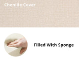 DS Xclusive Hanley Headboard Chenile Beige Double