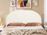 DS Xclusive Hanley Headboard Chenile Beige Double