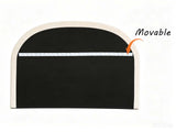 DS Xclusive Hanley Headboard Chenile Beige Double