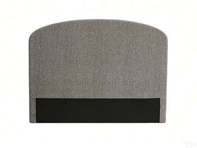 DS Xclusive Aylton Headboard Chenile Grey - Double