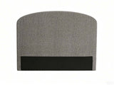DS Xclusive Aylton Headboard Chenile Grey Double