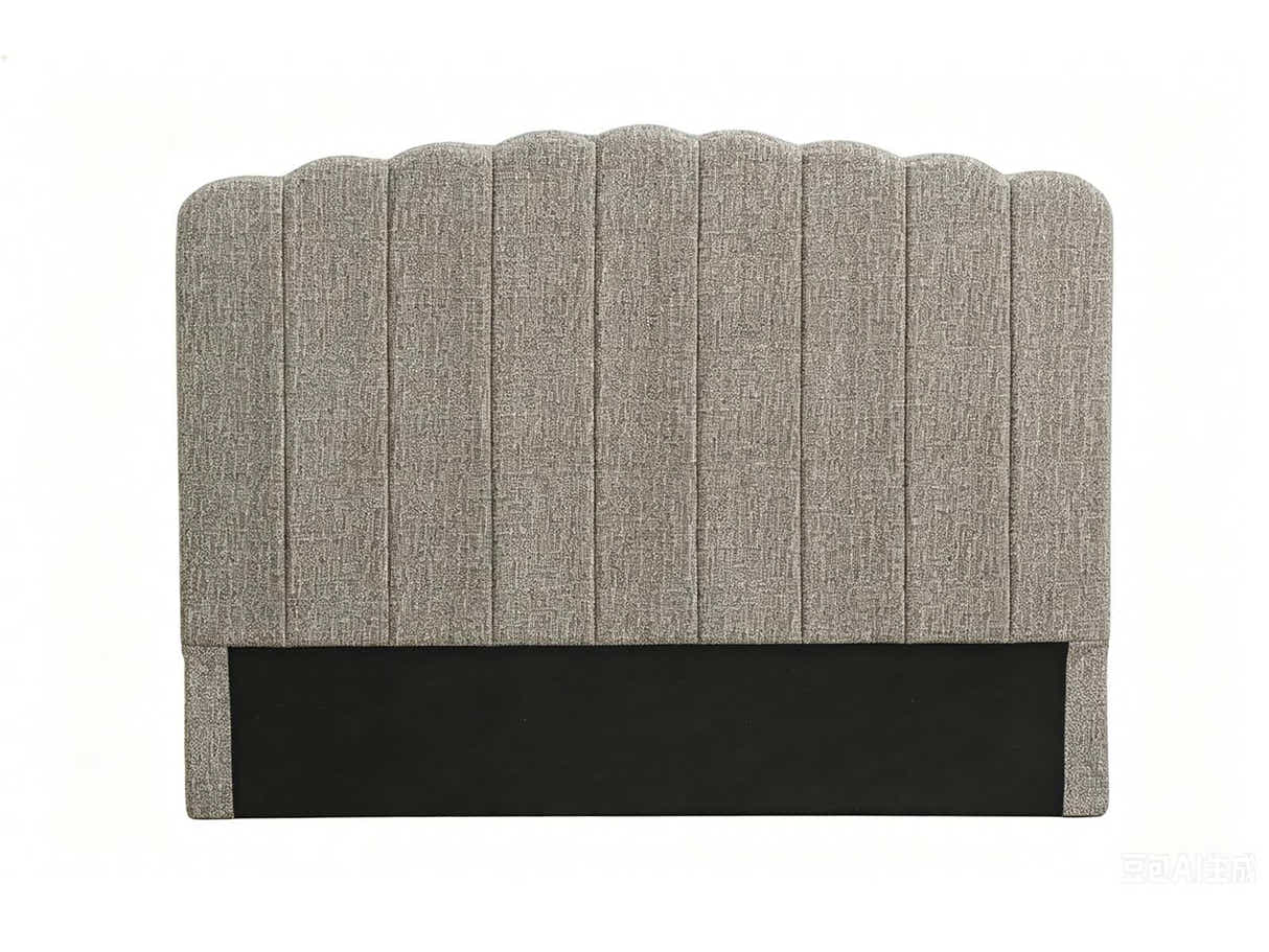 DS Purton Headboard Chenile Grey King
