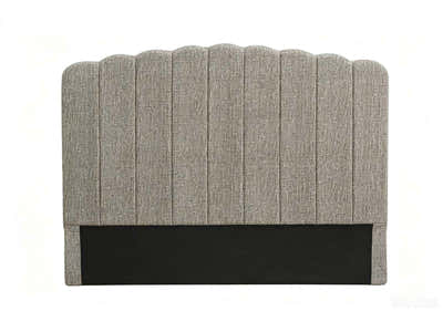 DS Purton Headboard Chenile Grey - Queen