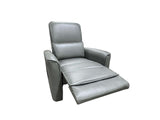 Rodger Air Leather Manual Recliner Chair - Grey