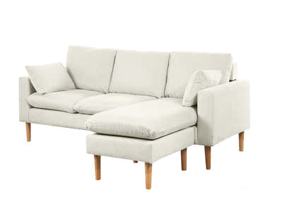 DS Darius Corner Sofa Linen Cream