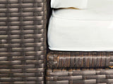T Warren 7 pc outdoor sofa set beige