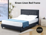 Eireen Bed Frame Grey - Double