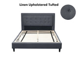 Eireen Bed Frame Grey - Double
