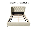 Cordelia Bed Frame Beige - Double
